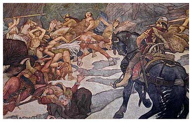 Bölényvadászat (Attila megmenti Budát)